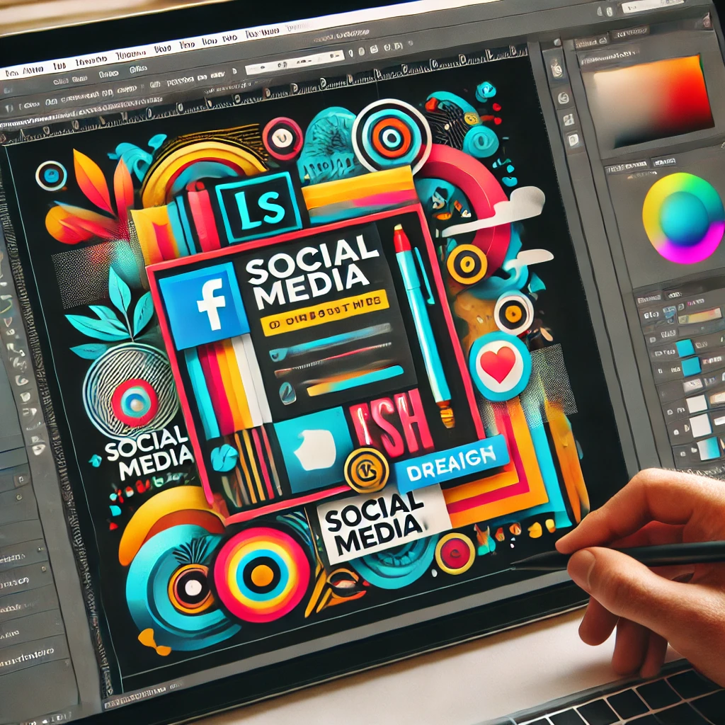 Designing Eye-Catching Social Media Graphics in Photoshop